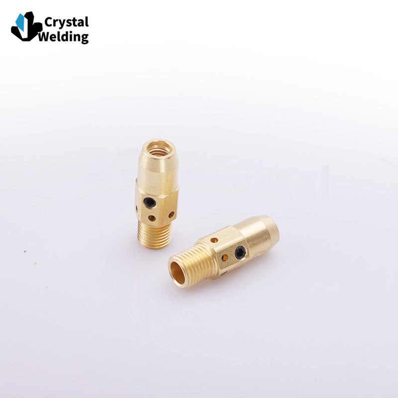MIG Welding Accessory Brass 54A Gas Diffusers Welding Tip Holder Tweco Style Gas Diffuser Tip Holder 54A