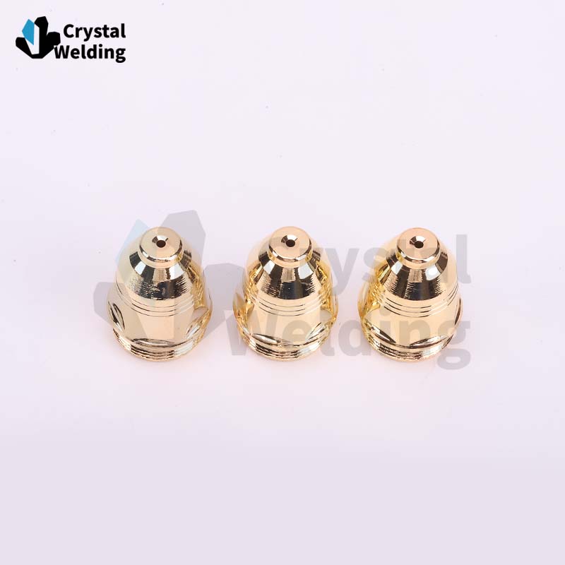 P-80 Gas Plasma Cutting Nozzle P80 Copper Surface gilding Cutter Accessories Parts Plasma cutting spare parts