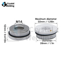 Load image into Gallery viewer, TOP Laser Ceramic Ring D28 D32 For Raytools WSX Precitec Bodor Ospri