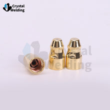 Load image into Gallery viewer, P-80 Gas Plasma Cutting Electrode P80 Copper Surface gilding Cutter Accessories Parts Plasma cutting spare parts