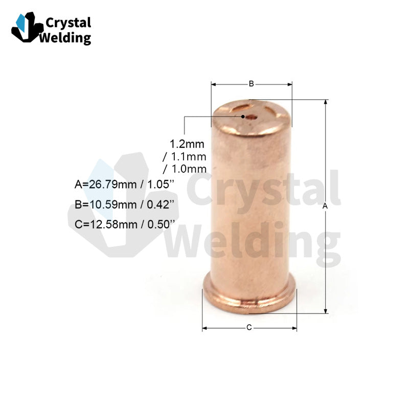 Plasma Cutting Torch CB70 Parts Consumables electrode nozzle Tip for Trafimet CB-70 Torch