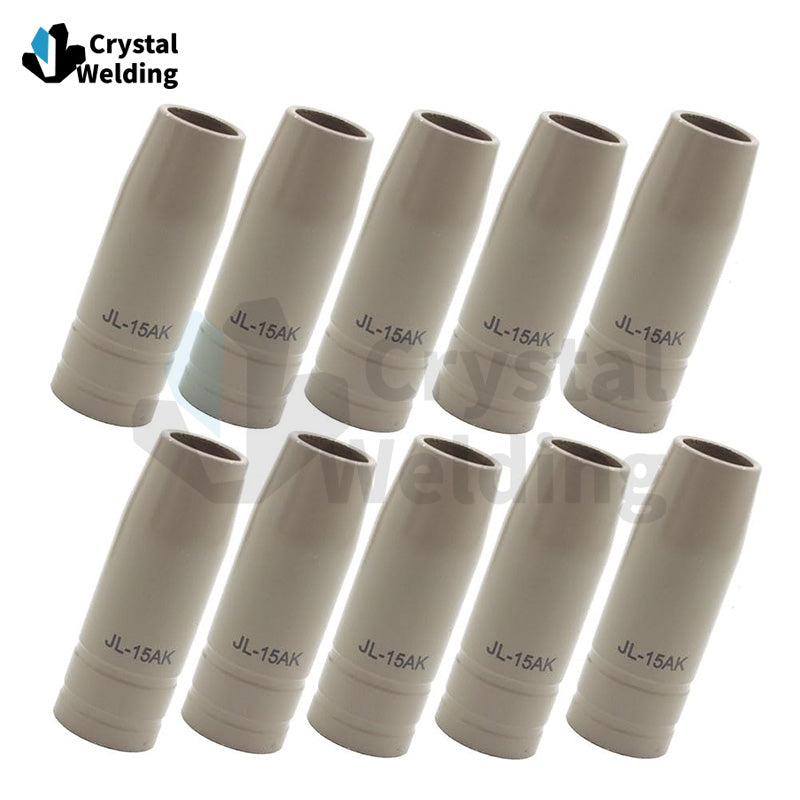 14AK-15AK Coating Gas Nozzle Euro Style Mig Welding Gun Tip Nozzle Shield Cup For Mb 14ak 15ak