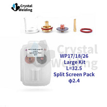 Load image into Gallery viewer, tig clear nozzle 53GQ High temperature resistant glass cover tig welding accesscories wp17/18/26 WP9/20