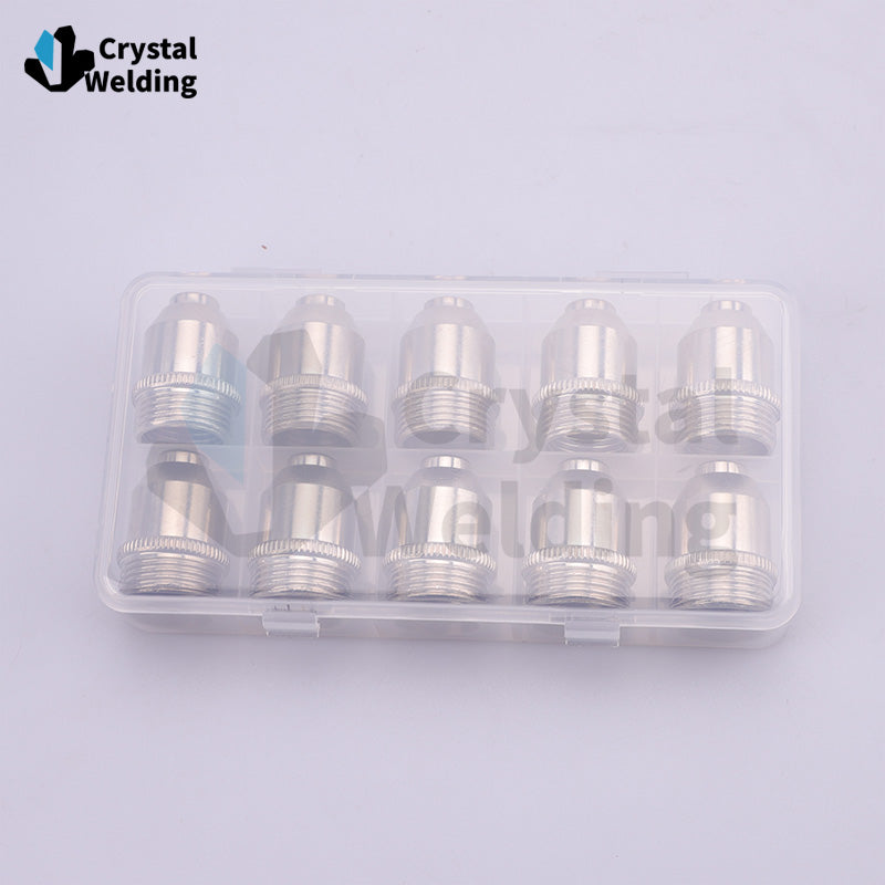 SG130 Nozzle Silver Brass Plasma Cutting Replacement Consumable