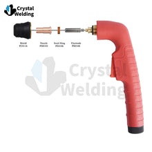 Load image into Gallery viewer, S45 Extended Nozzle and Electrode Plasma Torch Consumables Compatible with S45 PD0103 Nozzle PR0106 Nozzle Tips