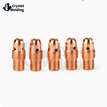 Load image into Gallery viewer, WP9 TIG Welding Torch Consumable, TIG Torch Gas Diffuser, Ceramic Nozzle with Mesh Screen, Gas Guide