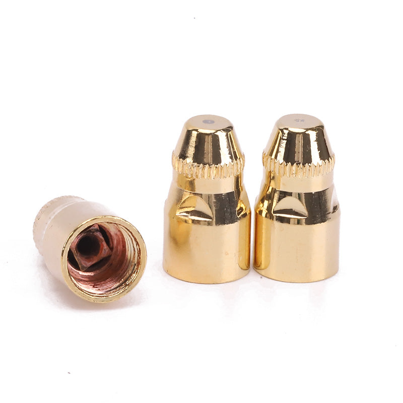 P-80 Gas Plasma Cutting Electrode P80 Copper Surface gilding Cutter Accessories Parts Plasma cutting spare parts