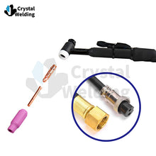Load image into Gallery viewer, TIG Welding Torch Wp17welder Torch 140A 150-AMP Air Cooled Sr-17V TIG Welder Gun with Europe Plug