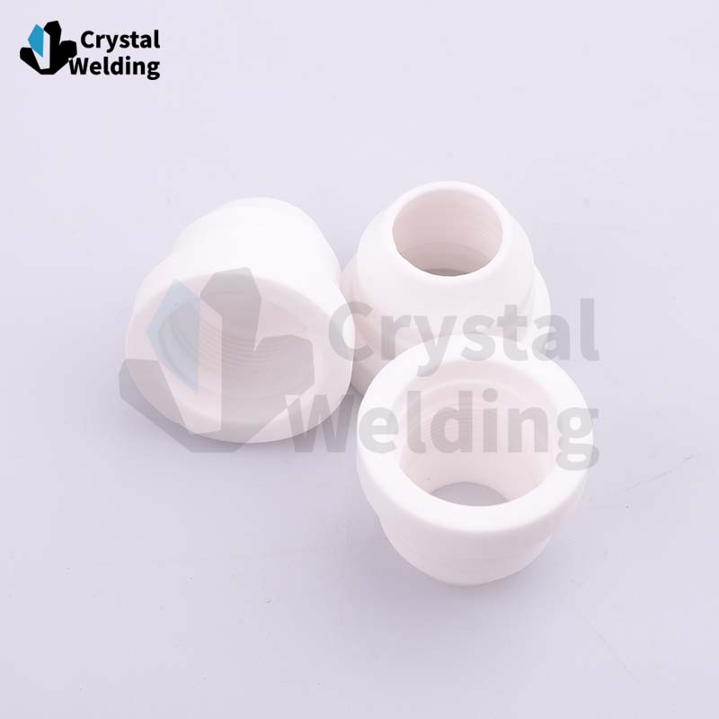 Plasma Cutting Consumable AG60 White Ceramic Protective Cover