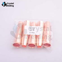 Load image into Gallery viewer, Nozzle 22-50 MIG Mag Welding Torch Gas Copper Accessories Tweco #2