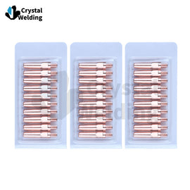 Copper MIG WELDING CONTACT TIP M6 45mm 45mm 0.8/1.0/1.21.4/1.6mm for 200A 350A 500A Torch