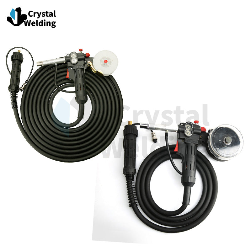 NBC200A European interface MIG spool gun welding gun push-pull aluminum welding gun