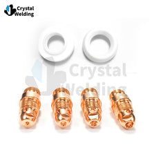 Load image into Gallery viewer, 49PCS TIG welding gun accessories WP-17/18/26 long back cap short back cap gas lens collet Ceramic nozzle