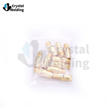 Load image into Gallery viewer, MIG Welding Accessory Brass 54A Gas Diffusers Welding Tip Holder Tweco Style Gas Diffuser Tip Holder 54A