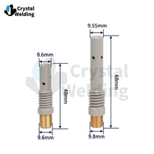 Load image into Gallery viewer, 200A/350A/500A Universal Tip Holder Ceramic Coated Compatible with Lincoln/Miller