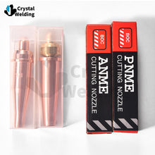 Load image into Gallery viewer, 2-1-101 Copper Welding Nozzle for Acetylene &amp; 1-GPN Propane Cutting for Various Applications