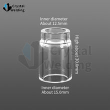 Load image into Gallery viewer, 8# tig clear nozzle 53GQ High temperature resistant glass cover tig welding accesscories wp17/18/26 WP9/20