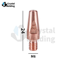 Load image into Gallery viewer, M6×24  Contact Tip for MIG Robotic AW5000/AL4000 Welding Torch