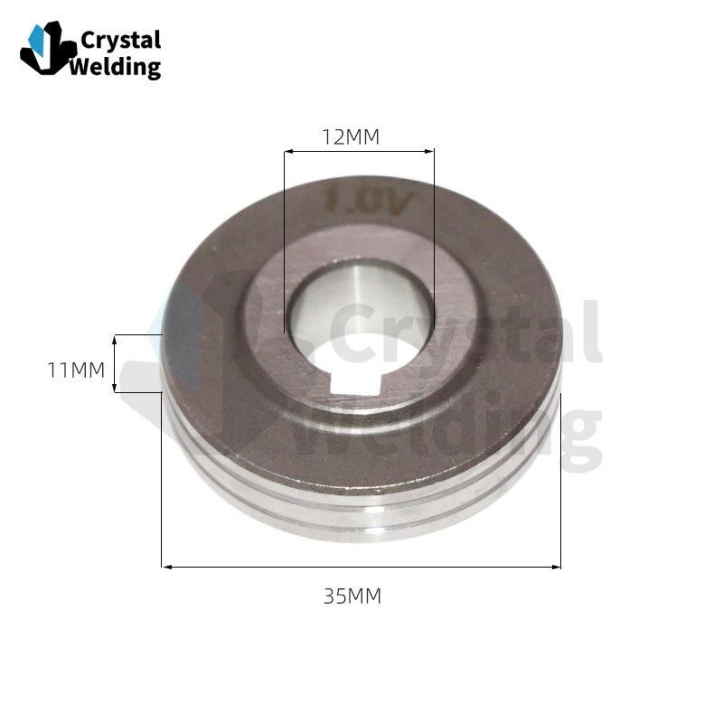 Wire feed wheel