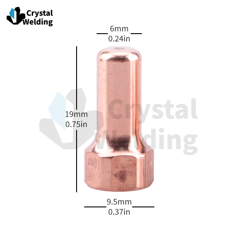 Plasma Cutter Electrode Consumables Plasma Torch PT80