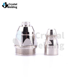 20PCS P80 Nozzle Electrode Plasma cutting torch accesscories 1.1/1.3/1.5/1.7